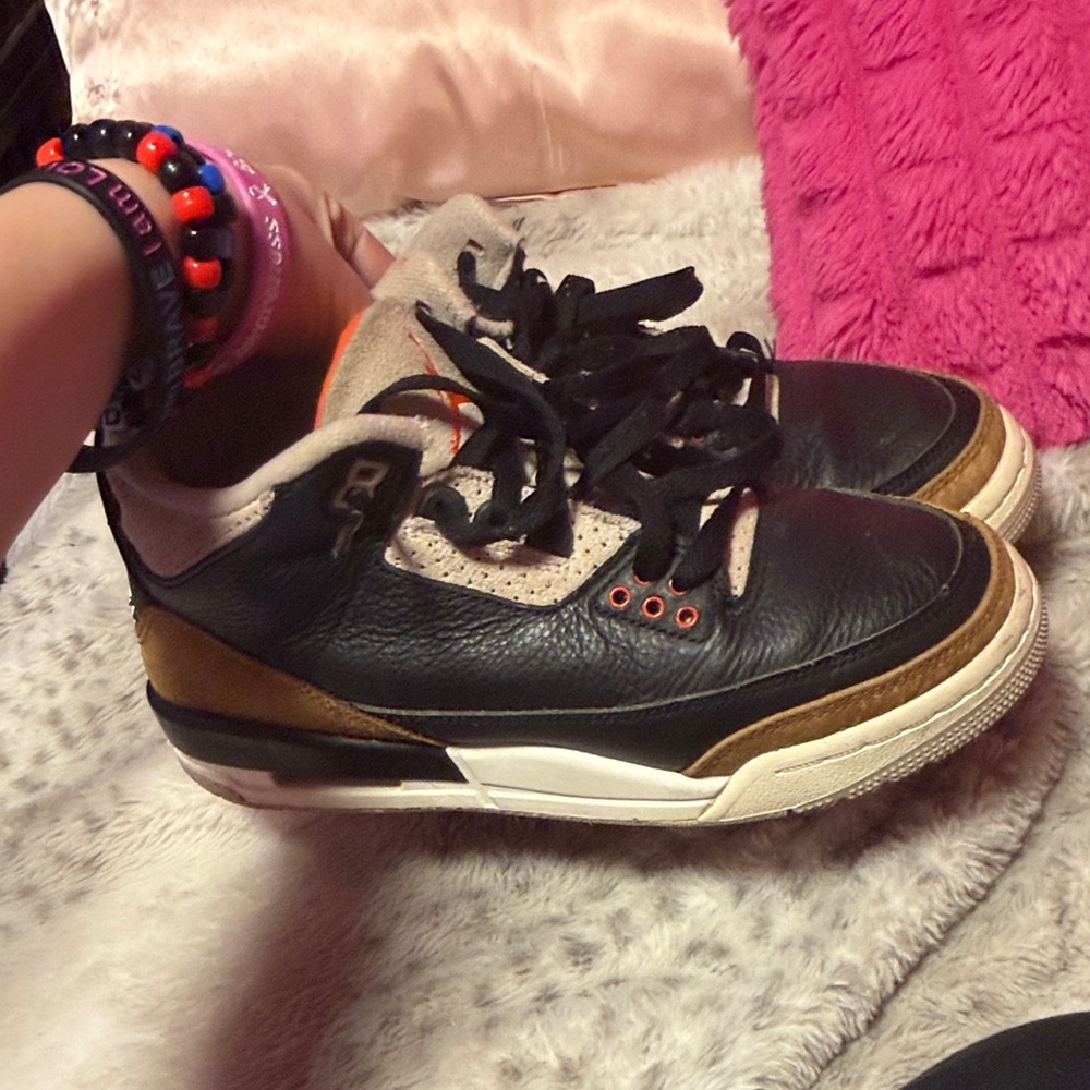 Jordan Kids Sneakers Black and Brown